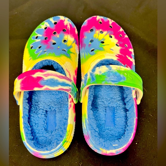 Crocs Unisex Adults Baya Lined Dual Comfort Clog Sandals Size US M… - Picture 1 of 4